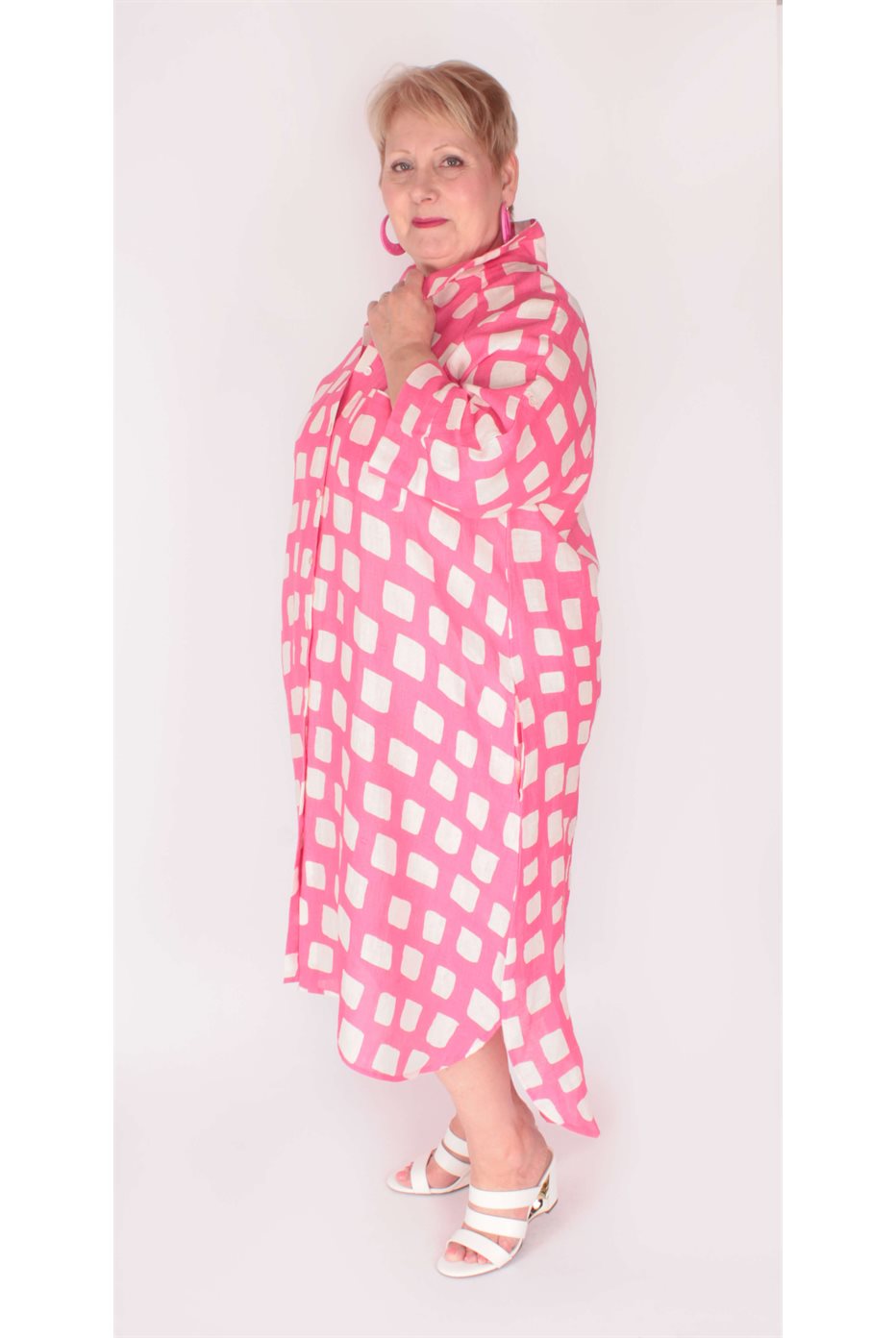 Robe Chemise en Lin Azalea